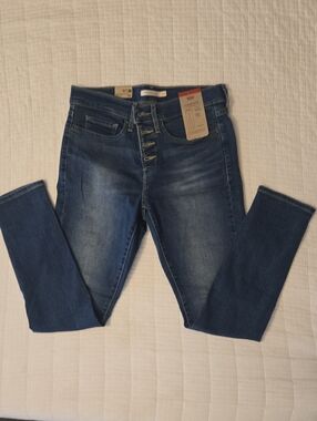 Levis 311, shaping skinny. Blue Women's  Jeans - Button Fly